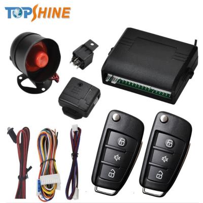 China GSM Siren Car Security Alarm system Vehicle GPS Tracker With Shock Sensor for sale