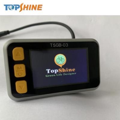 China El OEM adaptable comienza para arriba a Logo Colorful Ebike Speedometer With que las calorías calculan y las estadísticas en venta