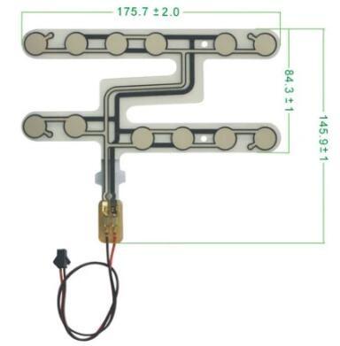 China De Inbezitnemingssensor 40mm60mm van Mini Weight Pressure Switch Passenger Seat Te koop