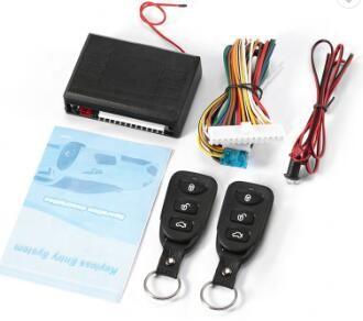 China DC12V GSM Control Smart Car Alarm System With Central Locking CA02A for sale