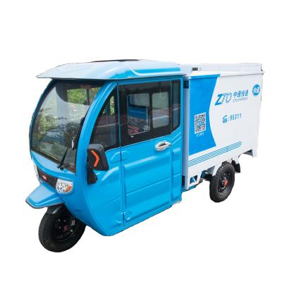 China Cargo factory direct supply electric express tricycle fully enclosed Yuantong Yunda STO Zhongtong Baishi aneng express delivery vehicl for sale