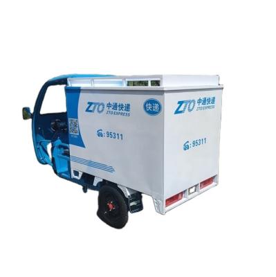 China Partially enclosed cargo factory direct supply new a whole group customized express water tanker tricycle load cargo car for sale