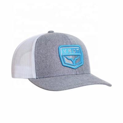 China Wholesales Comfortable And High Quality 3D Embroidery Logo Polyester Mesh Trucker Caps Hats Sport Hats for sale