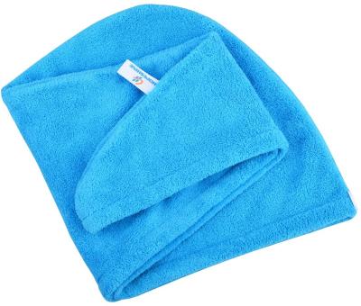 China Head Turban Terry Hotel Microfiber Hair Towel A03 Shower Spa Wrap Hair Drying Cap QUICK DRY for sale