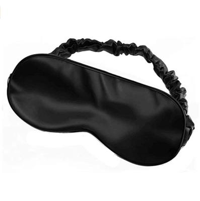 China Factory Outlet Anti-puffiness Silk Satin Eye Masks Women Caramel Real Mulberry Silk Eye Mask With Box K01 for sale