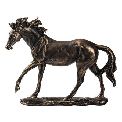 China Competitive Price Environmental Friendly Home Decor Animal Horse Supplies Resin Crafts For Gifts for sale