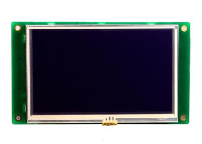 China 300 cd/m² brightness 800×480  resolution  5  inch  customized  industrial touch panel for sale