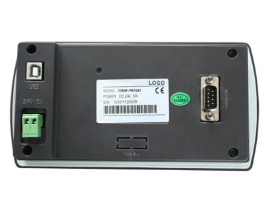 China Hoge snelheid 4,3 Duim Industrieel Touch screen HMI met Geïsoleerde Transformator/USB-poort Te koop