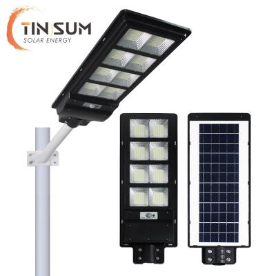 China ROAD Boyi 80watts 300w 400w all in one led street light gardens solar street light white light for sale