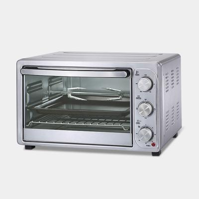 China Non-stick Coating / Convection Function 26L Cavity Low Price Self-clean Liner Mini Pizza Oven Portable Oven for sale