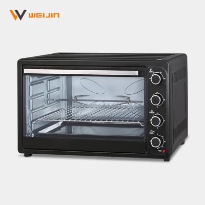 China 66L Large Size Cavity Toaster Pizza Oven Bread Convection Self-clean Liner Electric Non-stick Coating Oven for sale