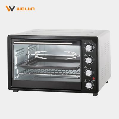 China Non-Stick Coating/Rotisserie Function OTG Cavity OTG Toaster Pizza Self-clean Liner Portable Electric Baking Oven for sale