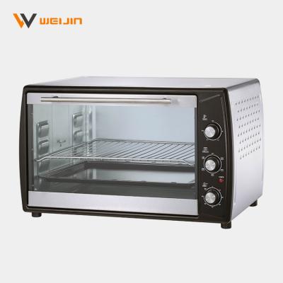 China Non-stick Liner/Cavity Weijin Large Capacity Countertop Ovens Self-clean Liner Bakery Electric Oven for sale