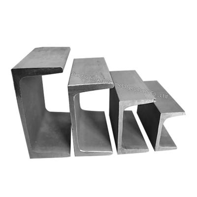 China Construction imported 100x50x5x7.5mm 2862 mild steel c channel steel for sale