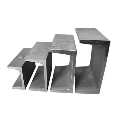 China Construction Galvanized Steel Welding C Channel Steel Bar Size 200 x 80 x 7.5 x 11mm for sale