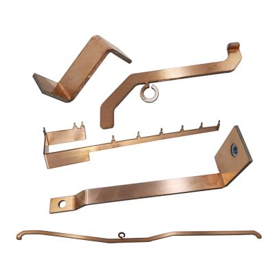 China Extensive use in various industries OEM custom metal sheet bracket fabricated hardware fabrication fabrication copper stamping parts for sale