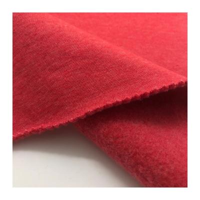 China Bulky Brush Inside 61%COTTON 39%POLYESTER Piece Fashionable Customized Dye Terry Fabric With Brush Finish for sale