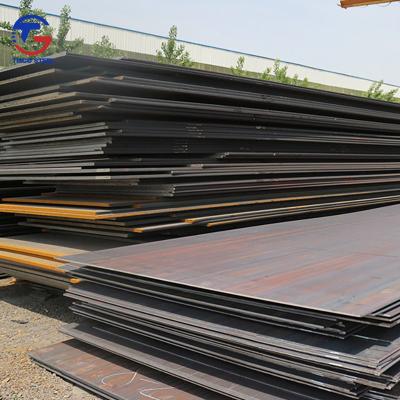 China Boiler/Container/Flange/Ship  Plate Wear Resistant Material Mining Welding Chromium Carbide Overlay ASTM A36 1008 4320 SS400 S235JR Chequered Carbon Steel Plate for sale