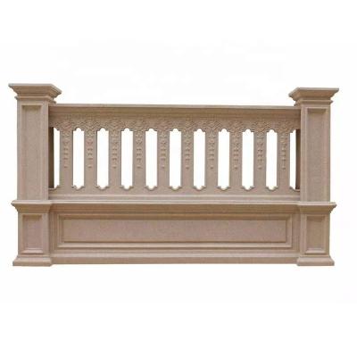 China Garden Fence Multi Application Gothic Wall Decoration Outdoor Bouncing Plastic Gardening Balustrade Fencing Construction Wall Building Mold for sale