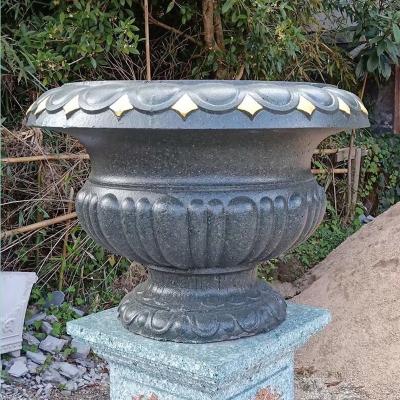 China Simple Design ABS Plastic Durable Chinese Classical European Bonsai Concrete Garden Flower Pot Urn DIY Gardening Mold for sale