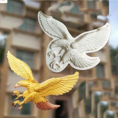 China Western Animal Statue Garden Sculpture Concrete Vivid Design Good Details Molds Vivid Design Plastic Asian Cement House Decoration Ball Bird for sale