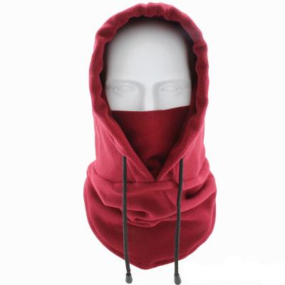 China Warm Windproof Thermal Neck Scarf Hat Face Mask Fleece Recycling Hood COMMON Hood Bike Balaclava Winter Ski for sale