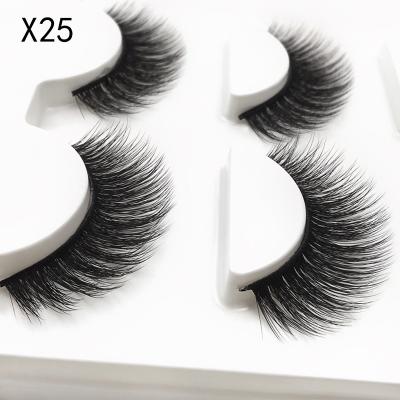 China 3D Thick Mink Eyelashes Soft Handmade European and American eyelashes for sale