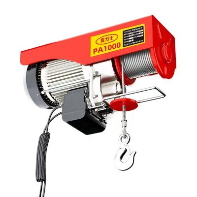 China Hotels PA1000 Mini Electric Hoist Winch Price small electric hoist Mini Crane Motor for sale