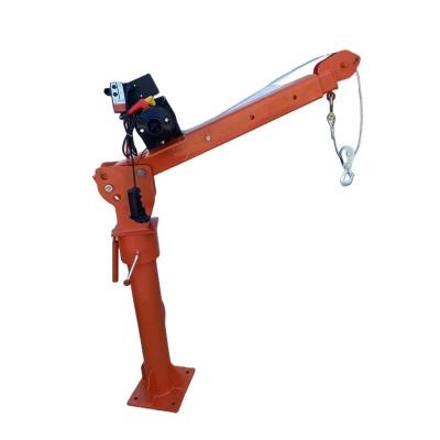 China Mini Truck Crane 500kg 220v Cheap Crane Home Use Small Construction Crane for sale