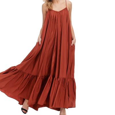 China New Breathable Arrive Cheap Plus Size Women's Loose Clothing Skirt Hot Sale Casual Outfits For Long Casual Dress 5x for sale