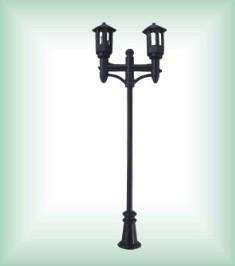 China model plastic lamp pole,plastic yard lamp,scale lamp, architectural model lamp,model materials,model stuffs for sale