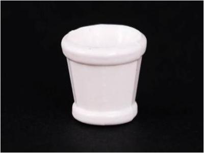 China ABS model flower pot---model scale sculpture,plastic flower beds,model stuffs, scale pot for sale