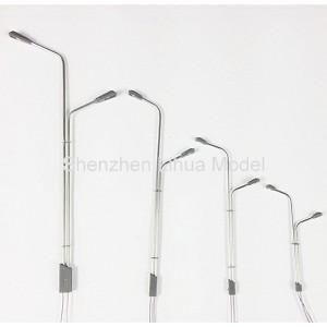 China Steel lamppost,model steel pole,scale light,metal street light,architectural model lamppost,model stuffs,metal lights\ for sale