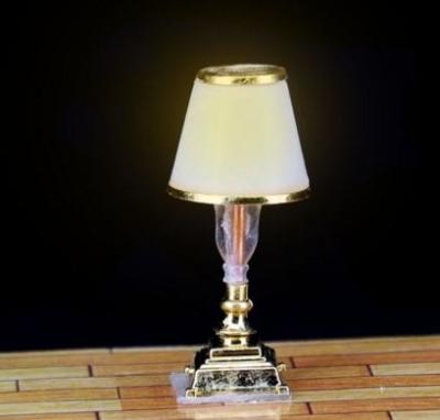 China model metal table lamp, 1:20 miniature table lights,metal building light,architectural model accessories,model materials for sale