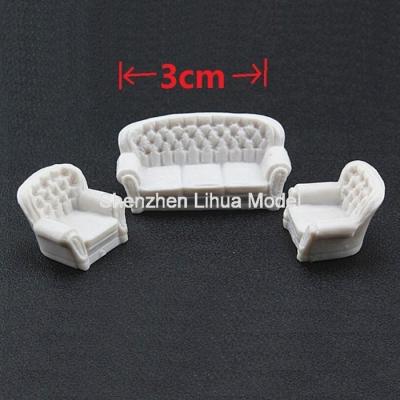 China ABS model sofa,miniature scale model sofa,model furniture,model accessories,model materials for sale