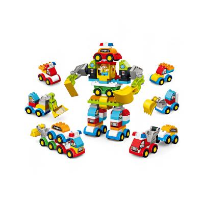 China Construction Toy Hottest Puzzle Building Blocks Sets 85pcs Integrated Cheap DIY Robot Model Kids Education Toys for sale