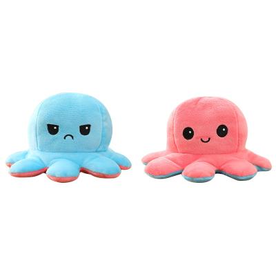 China Decompression Toys 2021 Double Sided Hot Sale Double Sided Toys Plush Doll Octopus Decompression Toy 20CM Chinese Professional Shaking Factory Wholesale for sale