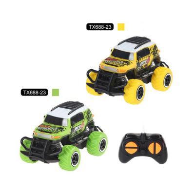 China 1:43 Scale Plastic Rubber Off-Road Model Toy Vehicle RC Model Radio Control Car ABS Wheels 4wd Chinese Professional Factory for sale