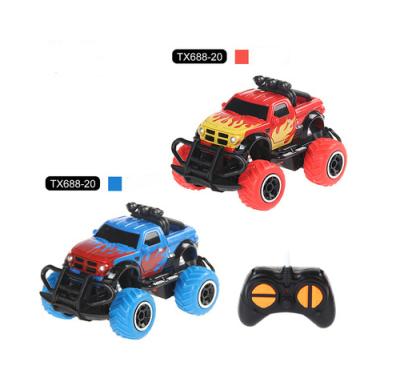 China 2021 New Chinese High Quality Plastic Graffiti Styling Toys Radio Control 4wd RC Model ABS Model Car Off-Road Car Toys For Kids for sale