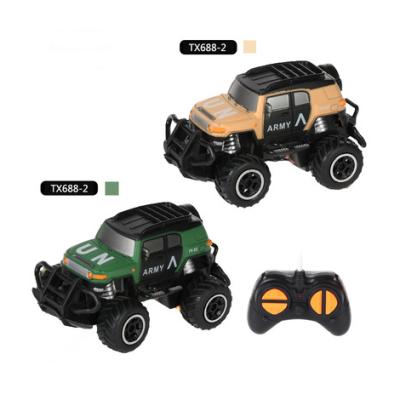 China RC Model Wholesale Radio Control Military Vehicle 4wd Off-Road Car Toys Made in China High Quality Plastic Car Toys For Children for sale