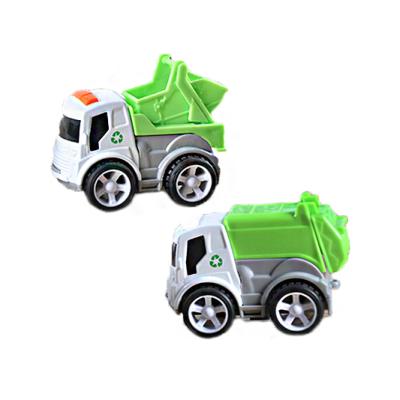 China 1:43 Model Toy Popular Alloy Inertia Hygiene Car Hot Selling Cute Diecast Toy Vehicle Cartoon Diecast Toys for sale