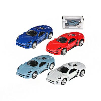 China New 2021 alloy pull back car children's toy car model car diecast high quality toy vehicle Chinese professional toy factory for sale