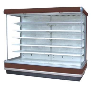 China High Temperature Customized Supermarket Refrigeration Equipment Air Curtain Vertical Refrigerator Merchandisers With Doors Cooling Equipment for sale