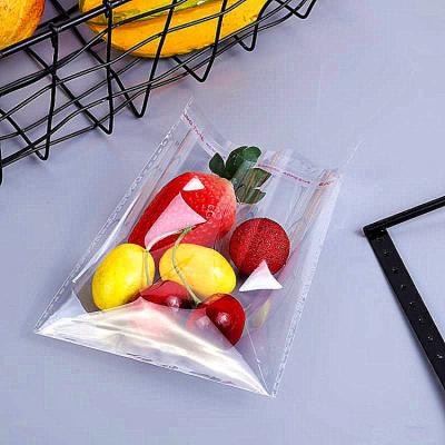 China Disposable Printed Clear Self Adhesive Packaging Opp Bag Plastic Bag Seal Plastic Bags for sale