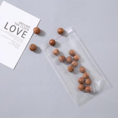 China Top promotion BOPP bag transparent plastic OPP self-adhesive bag of clear bag with resealable glue strip for sale