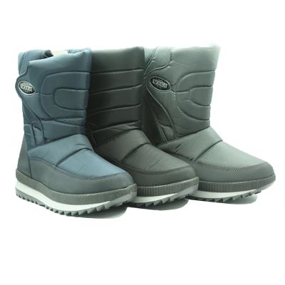 China Men's Size Magic Clasp Navy Gray Black LEVERGREEN Hot Selling Furry Liner Snow Boots for sale