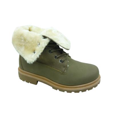 China Hot Selling Sandwich Fabric Plush Liner Winter Snow Boot Winter Snow Boot Women Outdoor Working Boots Safety Shoes for sale