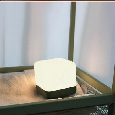 China Modern Customized Portable LED Night Light Cute Baby Cube Night Light Portable Light for sale