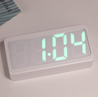 China LUMINOVA large number with 115 colors changing digital led table clock for sale