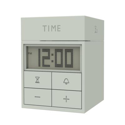 China Viable Auto Timing LCD Glass Panel for Shutdown Watches Timer Smart Table Digital Desktop Alarm Clock for sale